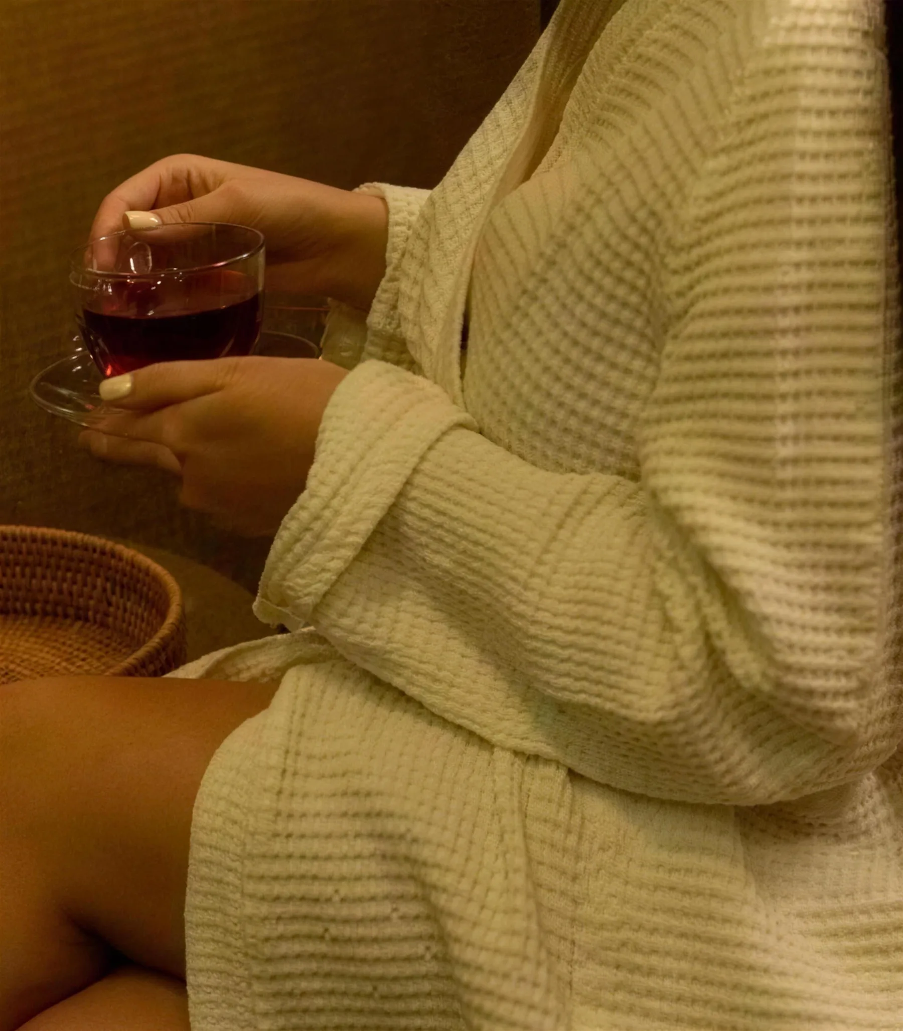 Masaj sonrası bitki çayı ikramı, MoonLight Spa Tokat